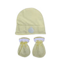 GORRO X3 Y MITONES 1042 CRECIENDO BABY