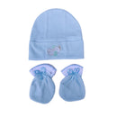 GORRO X3 Y MITONES 1042 CRECIENDO BABY