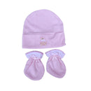 GORRO X3 Y MITONES 1042 CRECIENDO BABY