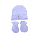 GORRO X3 Y MITONES 1042 CRECIENDO BABY