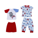 SET PIJAMA X4 1229 FASHION KIDS