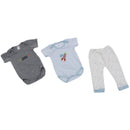 Set 3Pzas Body + Pant 1356 For Baby