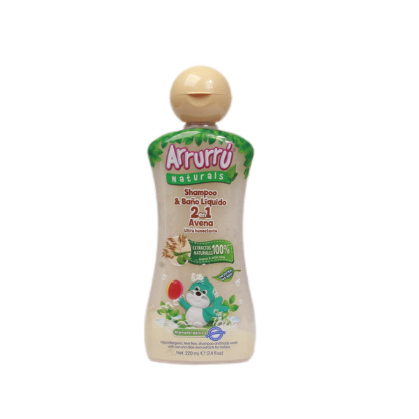 Shampoo & Baño Liq Avena X220Ml Arrurru