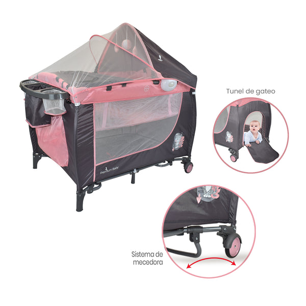 Corral Napoles Premium Baby Rosado