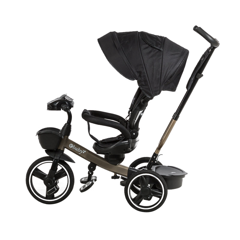 TRICICLO RECLINABLE DERIO EB365 EBABY NEGRO