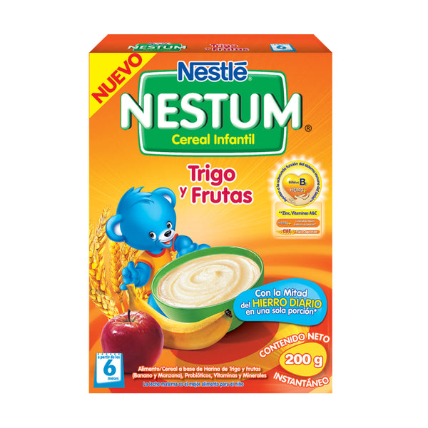 Nestum Trigo Con Frutas X200Gr Nestle