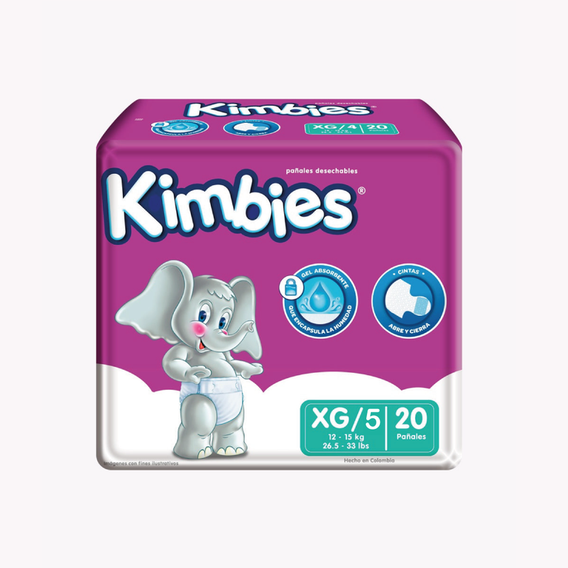 PAÑAL ET 5 X20 0132 KIMBIES