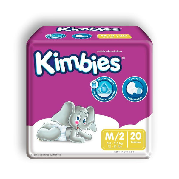 PAÑAL ET 2 X20 6063 KIMBIES