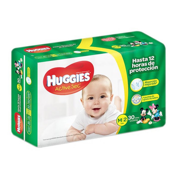 Pañal Pants Ajustable Et2 X30 Huggies (4625975050326)