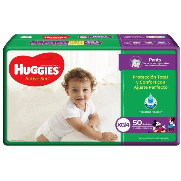 PAÑAL PANTS AJUST ET4 X50 0426 HUGGIES