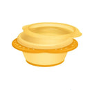 PLATO HONDO CON TAPA  N10255050 NUK