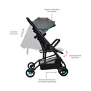 Coche Praga Premium Baby Azul