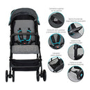Coche Praga Premium Baby Azul