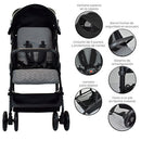 Coche Praga Premium Baby Gris