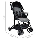 Coche Praga Premium Baby Gris