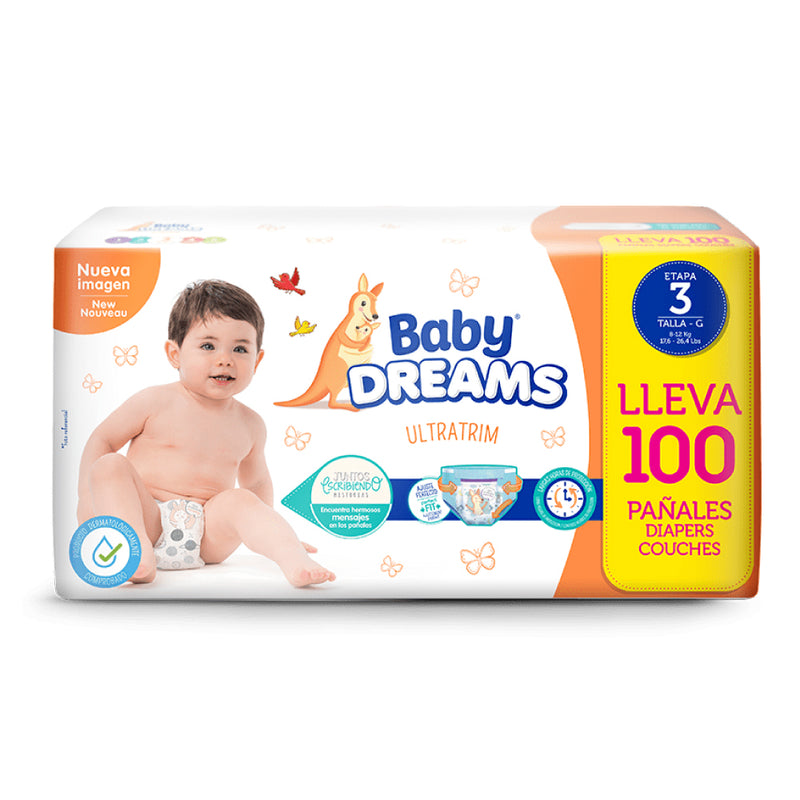Pañal Ultratrim Et 3X100 Baby Dreams 043