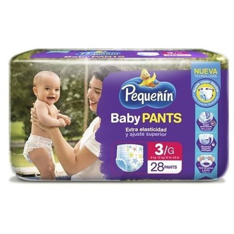 Pañal Baby Pants Et3 X28+Toalla Pequeñin (4700876701782)