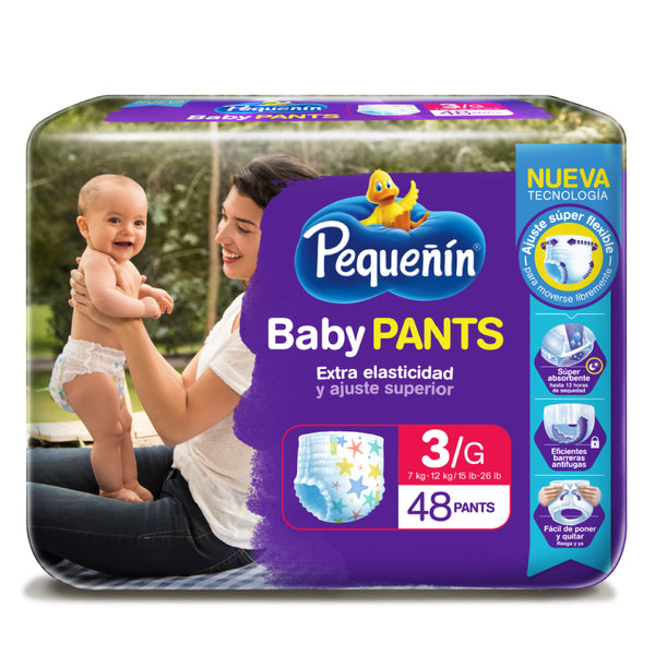 Pañal Baby Pants Et3 X48 Pequeñin