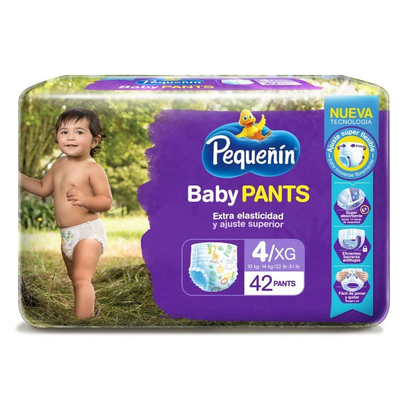 Pañal Baby Pants Et4 X42 Pequeñin (4644651073622)