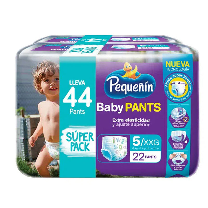 Pañal Baby Pants Et5 X44 Pequeñin (4691483918422)