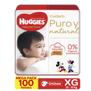 Pañal Natural Care Et4 X100 Huggies