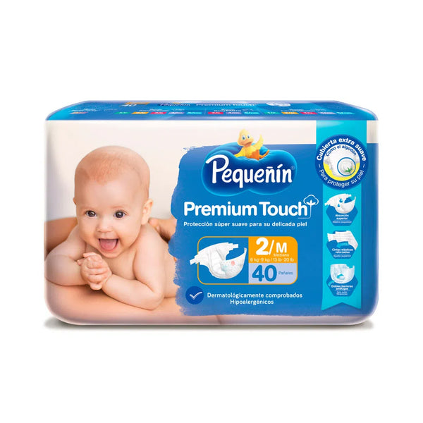 Pañal Premium Touch Et2 X40 Pequeñin (4635206549590)