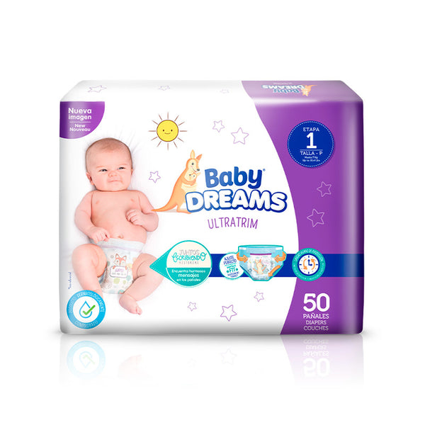 Pañal Ultratrim Et 1X50 Baby Dreams 7681