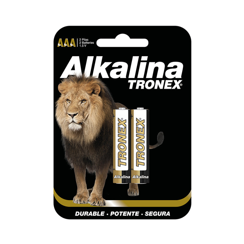 Pilas Alkalinas AAA Tronex