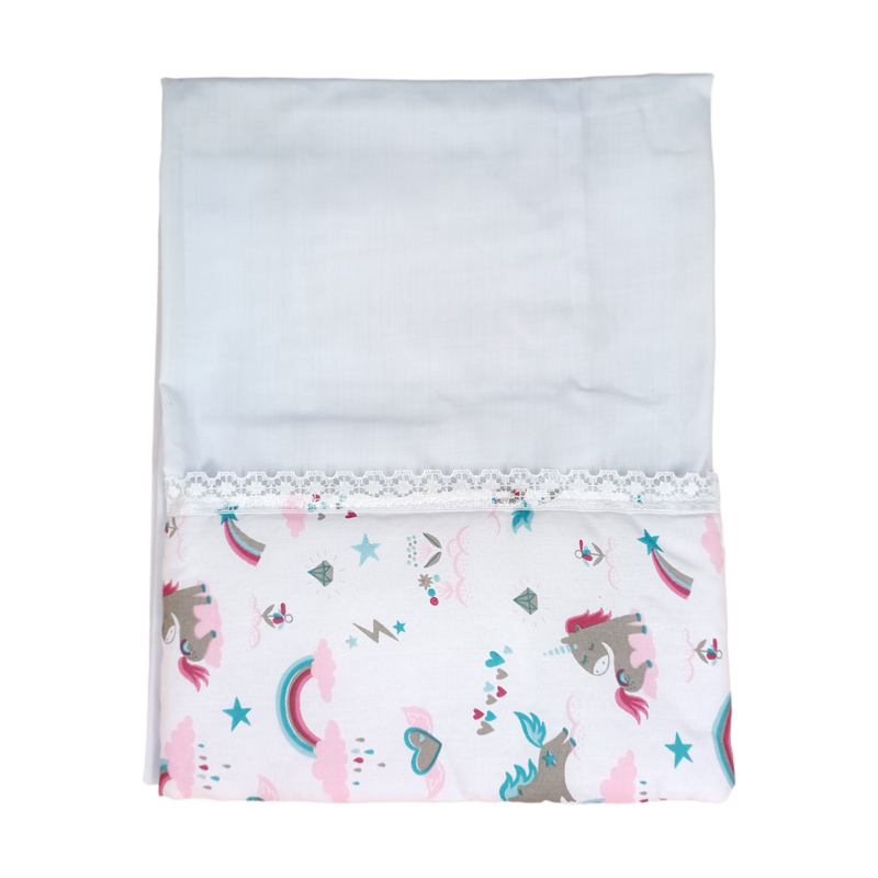 Sabana Estampada +3 Fundas 1001 Sueño De Angel