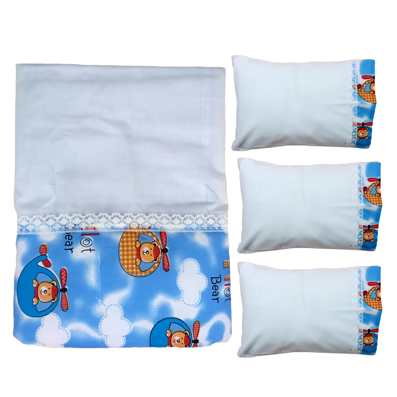 Sabana +3Fundas+Forro 1002 Sueño De Angel