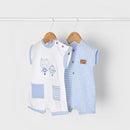 SET 2 BODYS CORTOS NIÑO 1639 MAYORAL