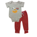 Set 2 Pzs Niño Estampado 10421 For Baby