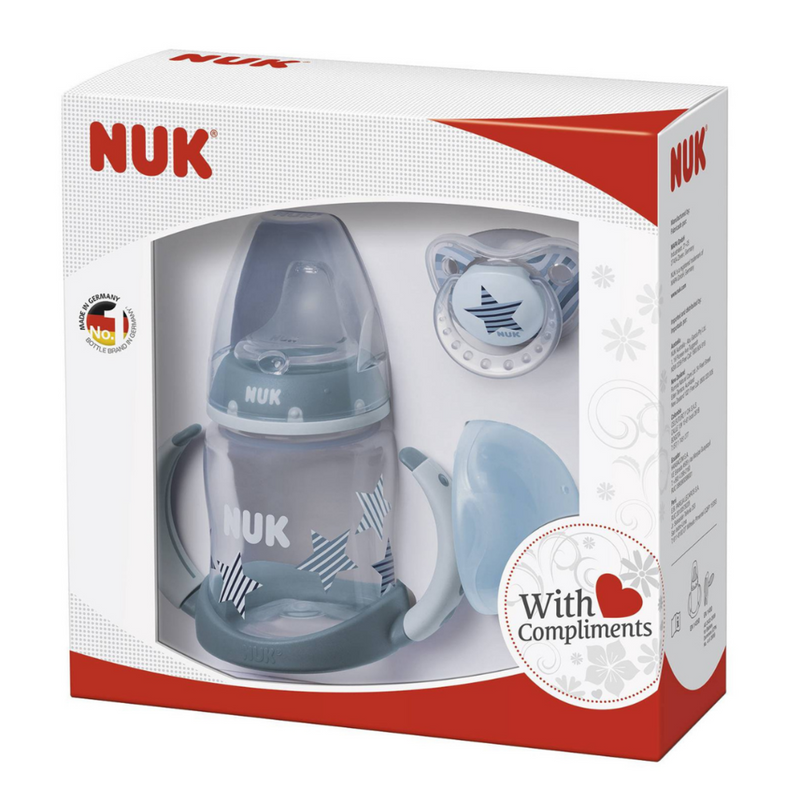 SET REGALO VASO+CHUPO N10225125 NUK