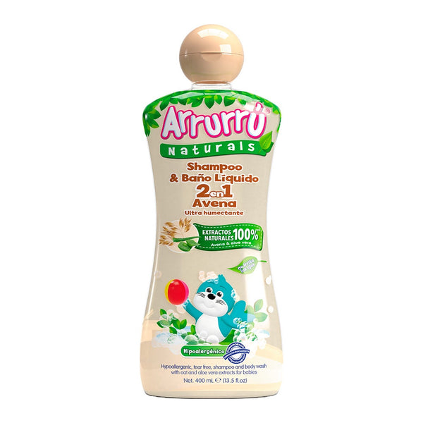 SHAMPOO Y BAÑO LIQ 2EN1 AVE X400ML ARRUR