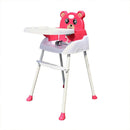 SILLA COMEDOR 002 BABY KAYS ROSADO