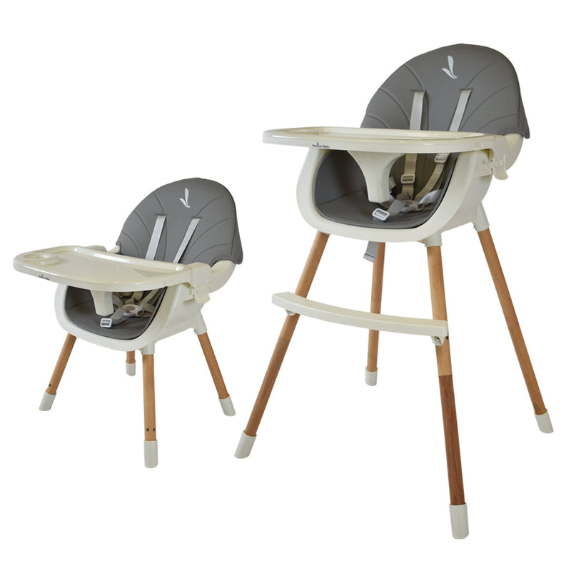 SILLA COMEDOR ALABAMA PREMIUM BABY GRIS