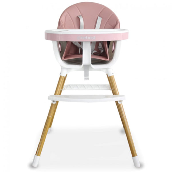 SILLA COMEDOR BABY LUNCH 1062 BEBESIT ROSADA