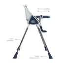 SILLA COMEDOR NEPAL HAPPY BABY AZUL