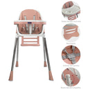 SILLA COMEDOR NEPAL HAPPY BABY ROSADO