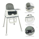 SILLA COMEDOR ZOE HAPPY BABY GRIS
