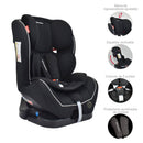 SILLA PARA CARRO CRONOX FISHER PRICE NEGRO