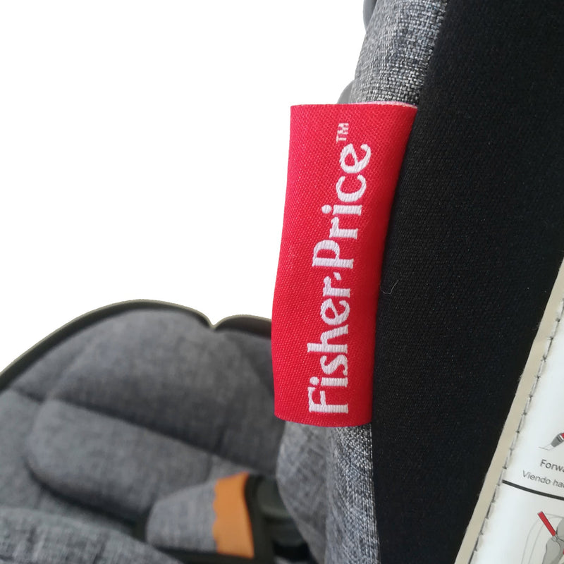 SILLA PARA CARRO DANNY FISHER PRICE GREY