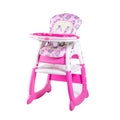 Silla Comedor Merly Eb625-3 Ebaby Rosa Sirena