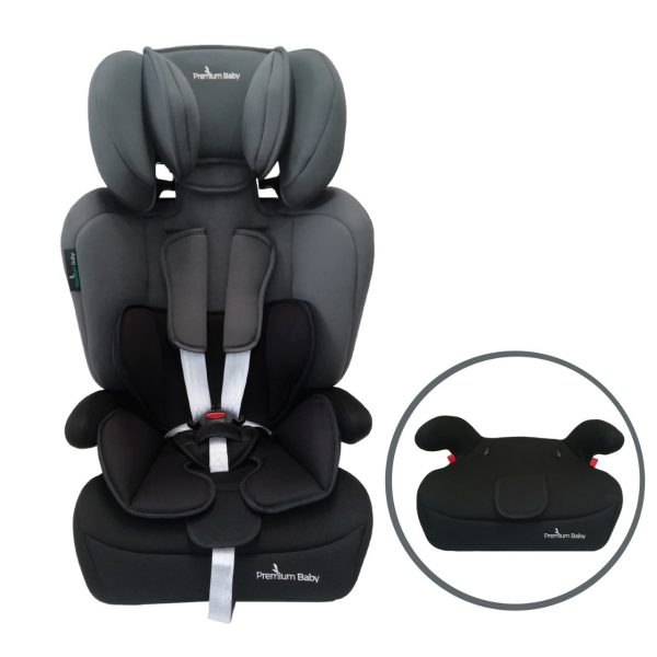 SILLA PARA CARRO GO-1 PREMIUM BABY GREY
