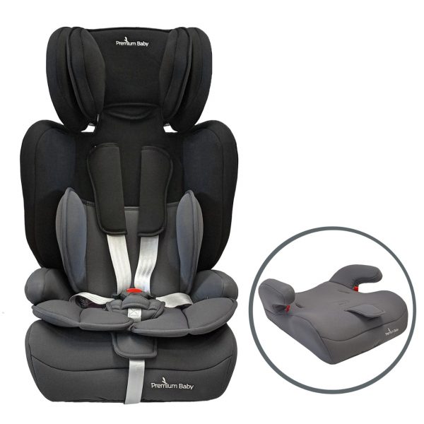 SILLA PARA CARRO GO-1 PREMIUM BABY GREY