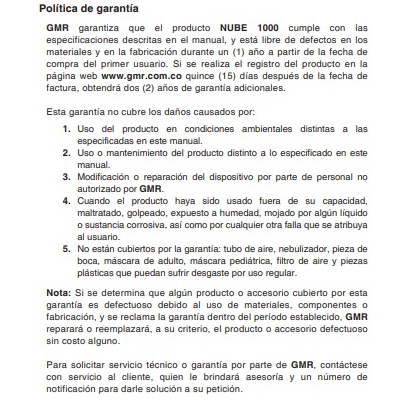 NEBULIZADOR TORTUGA GMRN457-151 GMD