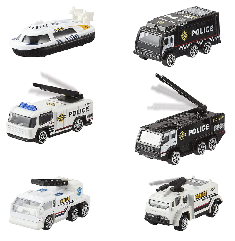 CARRO NIÑERA POLICIA PILAS 068129 JA