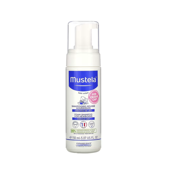 SHAMPOO EN ESPUMA RECIEN NACIDO X150ML MUSTELA