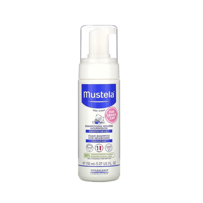 SHAMPOO EN ESPUMA RECIEN NACIDO X150ML MUSTELA