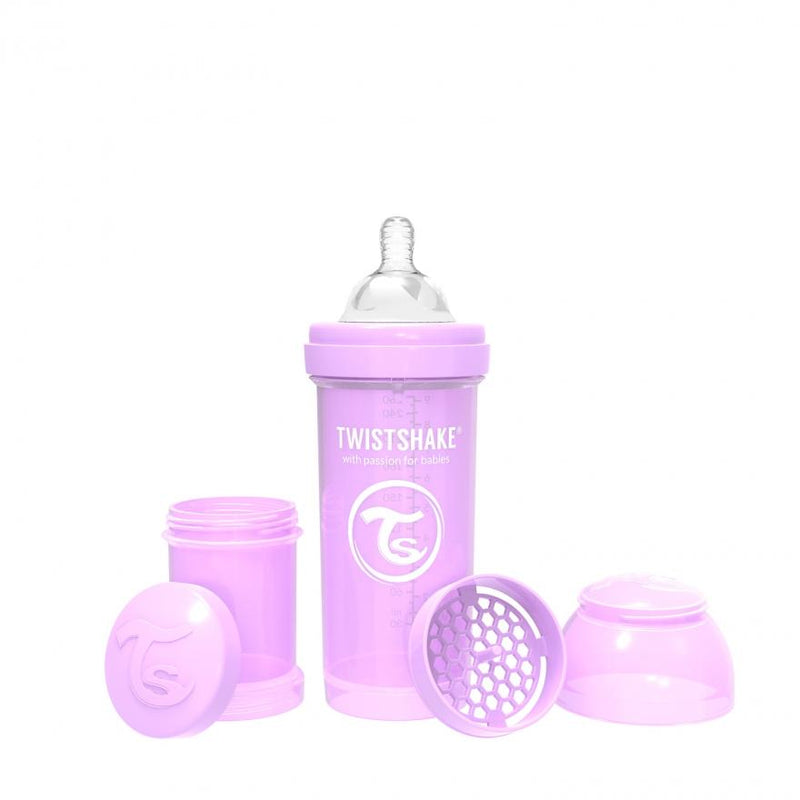 TETERO ANTI-COLIC 260 ML  TWISTSHAKE